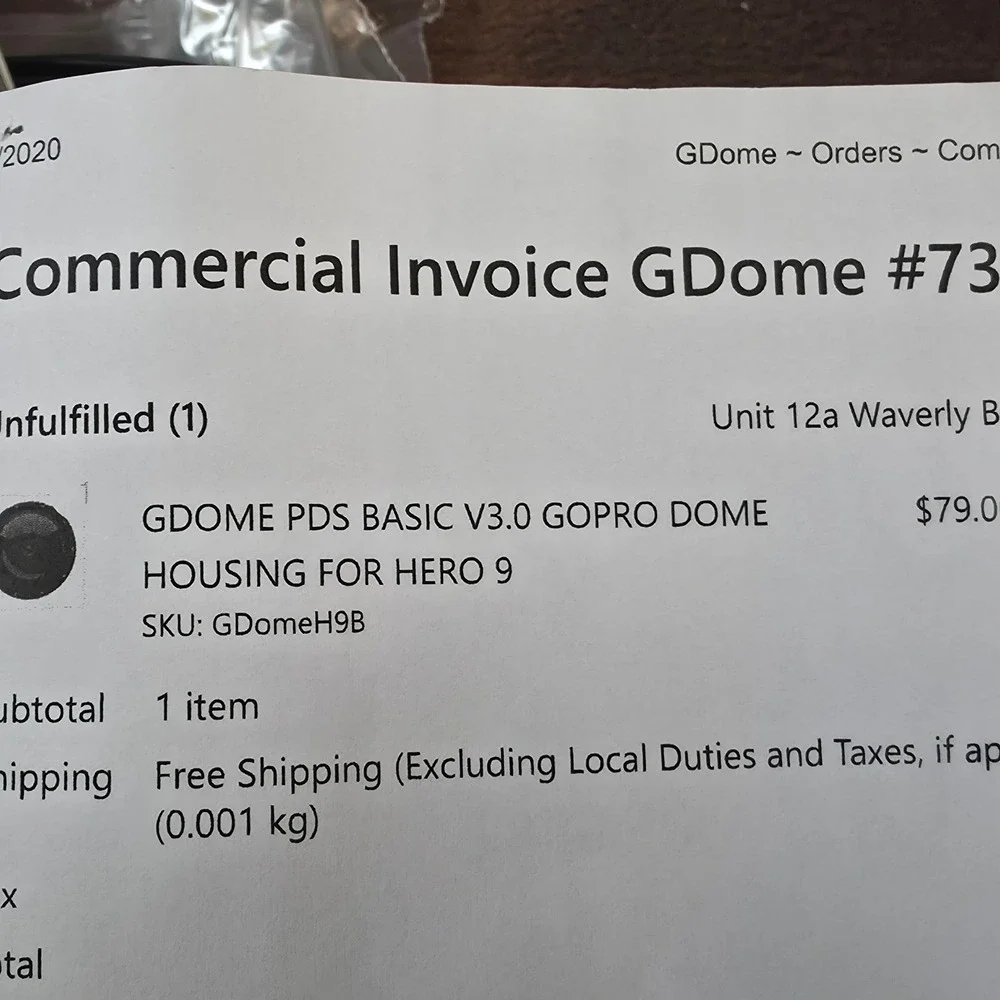 GDome PDS Basic V3.0 GoPro Dome Housing Hero 9 Black NEW Underwater Trigger Kit